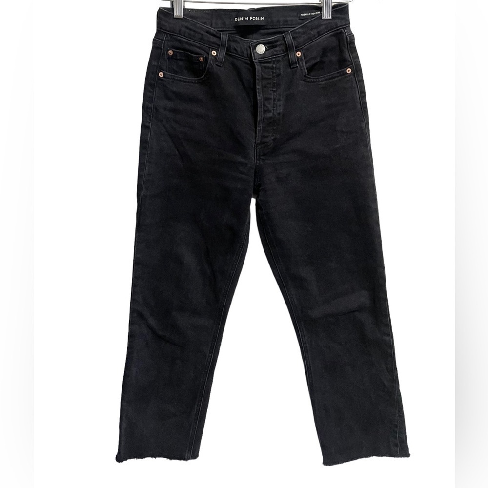 Wilfred Denim‎ Forum Black The Arlo High Rise Straight Jeans Size 26